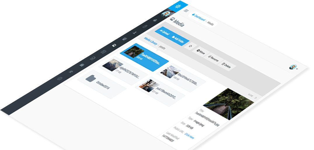Actadmin Perspective Mockup